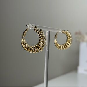 Gold Hoop Earrings
